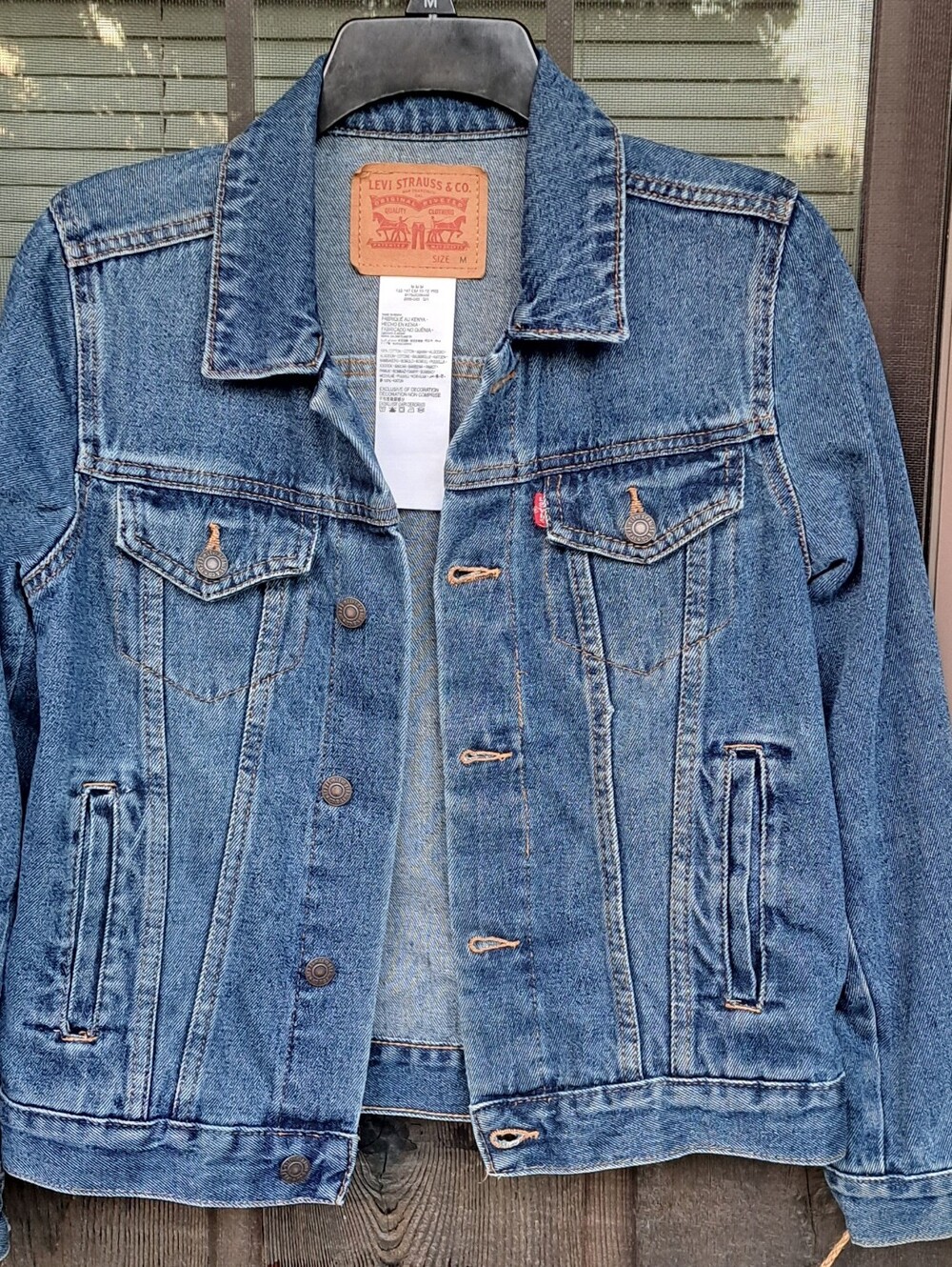 Levi's Medium Blue Denim Trucker Jacket - Women's